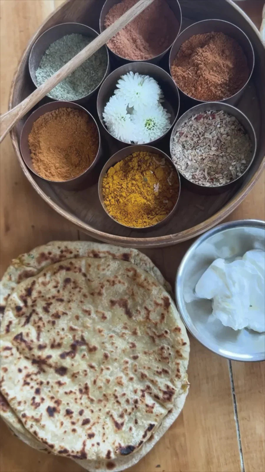 Potato Paratha
    
    
    
      &ndash; Satya Blends