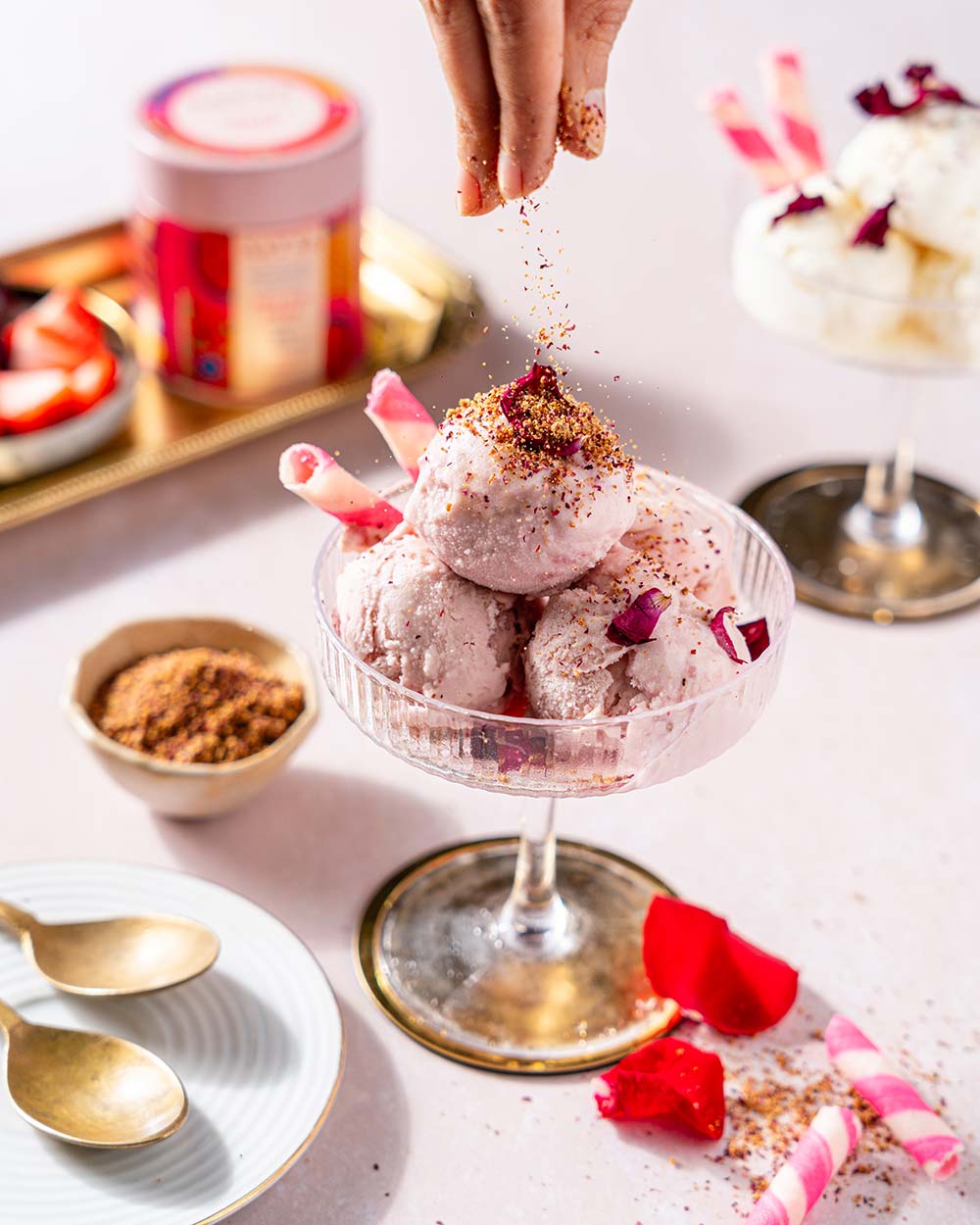 Meethi Rose Ice Cream