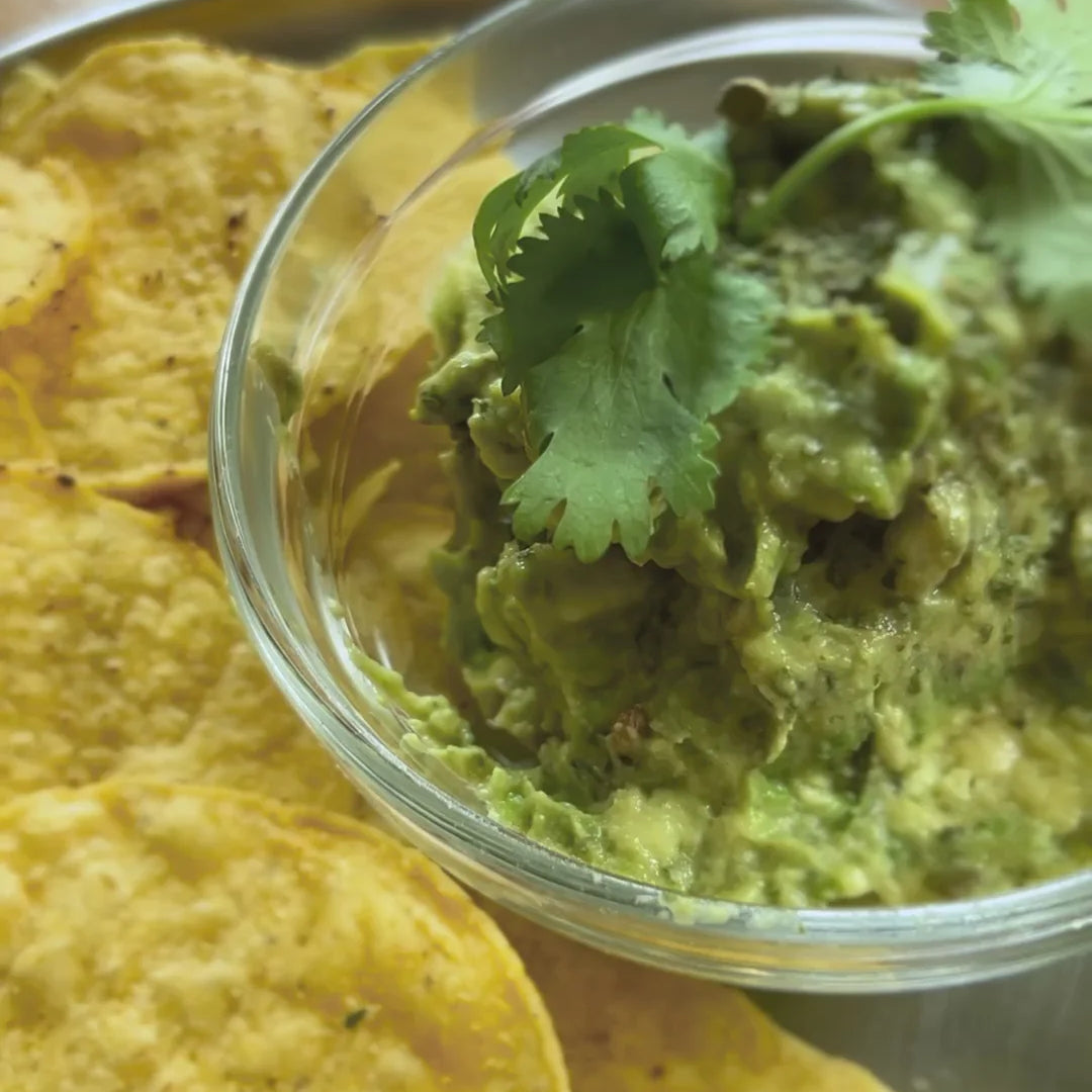 One Minute Guacamole Recipe by Satya Blends